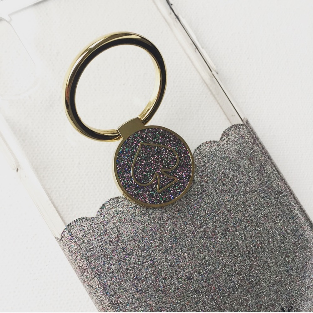 Kate Spade X & XS Scallop Glitter With Kick Stand - Picture 3 of 8